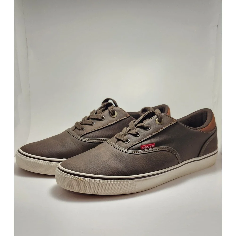 Levi's Ethan Perf Brown Casual Fashion Sneakers Men's US 9